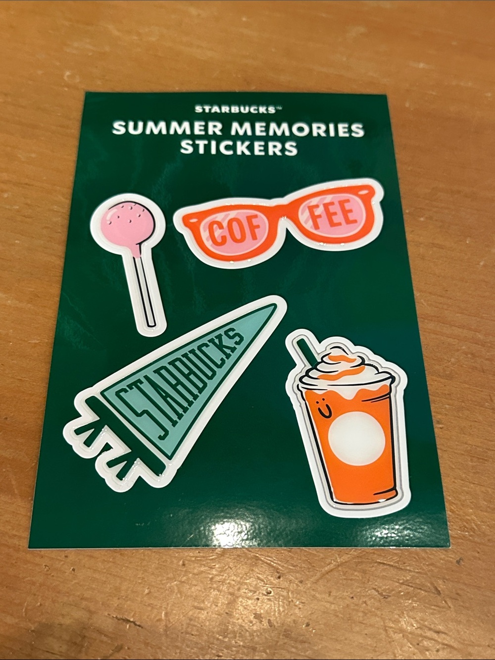 STARBUCKS ROAD TRIP STICKERS
